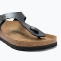 Dámské žabky BIRKENSTOCK Gizeh BF Regular metallic black 7