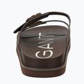 Pánské pantofle GANT Palbuddy dark brown 4