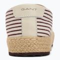 Dámské espadrilky GANT Raffiaville brown/cream 6