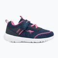 Dětské boty KangaROOS KY-Chummy EV dark navy/fandango pink 2
