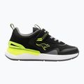 Dětské boty KangaROOS KD-Gym EV jet black/neon yellow 8