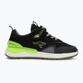 Dětské boty KangaROOS KD-Gym EV jet black/neon yellow 2