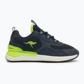 Dětské boty KangaROOS KD-Road dark navy/lime 2