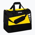 Tréninková taška ERIMA Six Wings Sports Bag With Bottom Compartment 94,5 l yellow/black