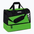 Tréninková taška ERIMA Six Wings Sports Bag With Bottom Compartment 60 l green/black