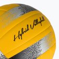 Volejbalový míč ERIMA Hybrid Volleyball yellow/black/silver 3
