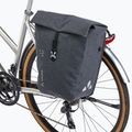 VAUDE ReCycle Pro Jednoduchý nosič na kolo s brašnami černý 9