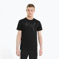 Pánské tréninkové tričko PUMA Performance Cat černé 520315 01 3