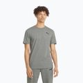Pánské tričko  PUMA Ess Small Logo Tee medium gray heather/medium gray heather/cat