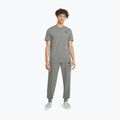 Pánské tričko  PUMA Ess Small Logo Tee medium gray heather/medium gray heather/cat 2