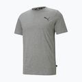 Pánské tričko  PUMA Ess Small Logo Tee medium gray heather/medium gray heather/cat 4