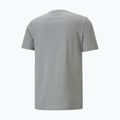 Pánské tričko  PUMA Ess Small Logo Tee medium gray heather/medium gray heather/cat 5