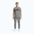 Pánské tričko  PUMA Ess Logo Tee medium gray heather 2