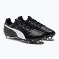 Pánské kopačky PUMA King Platinum 21 MXSG černobílé 106545 01 4
