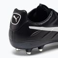 Pánské kopačky PUMA King Platinum 21 FG/AG černobílé 106478 01 8