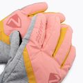ZIENER Loriko AS dětské lyžařské rukavice šedorůžové 801993 4