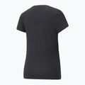 Dámské tričko  PUMA ESS+ Metallic Logo Tee puma black/silver metallic 2