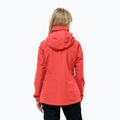 Dámská bunda do deště Jack Wolfskin Stormy Point 2L vibrant red 2