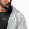 Pánská trekingová bunda Jack Wolfskin Prelight FZ cool grey 4