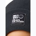 Dětská zimní čepice Jack Wolfskin Rib Smileyworld Teen granite black 4