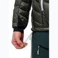 Pánská péřová bunda Jack Wolfskin Alpspitze Down Hoody slate green 5