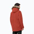 Pánská péřová bunda Jack Wolfskin Glacier Canyon Parka intense rust 2