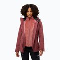 Dámská fleecová mikina Jack Wolfskin Rotwand 3In1 red ochre 2