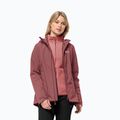 Dámská bunda 3v1 Jack Wolfskin Moonrise 3In1 red ochre 3