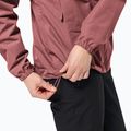 Dámská bunda do deště Jack Wolfskin Stormy Point 2L red ochre 6