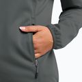 Dámská softshellová bunda Jack Wolfskin Windhain Hoody slate green 6