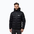 Pánská péřová bunda Jack Wolfskin Nebelhorn Down Hoody black