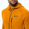 Pánská fleecová mikina Jack Wolfskin Kolbenberg Hooded Fz safflower 4