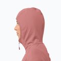 Dámská fleecová mikina Jack Wolfskin dámská fleecová bunda Kolbenberg Hooded Fz mineral red 3