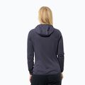 Dámská fleecová mikina Jack Wolfskin Kolbenberg Hooded Fz graphite 2