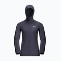Dámská fleecová mikina Jack Wolfskin Kolbenberg Hooded Fz graphite 8