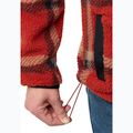 Pánská fleecová mikina Jack Wolfskin Felslicht Check intense rust 3