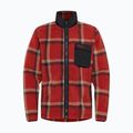Pánská fleecová mikina Jack Wolfskin Felslicht Check intense rust 6
