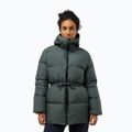 Dámská péřová bunda Jack Wolfskin Kirschallee slate green 3