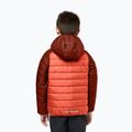 Dětská péřová bunda Jack Wolfskin Zenon coral orange 2