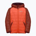 Dětská péřová bunda Jack Wolfskin Zenon coral orange 4