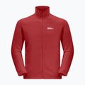 Pánská fleecová mikina Jack Wolfskin Taunus Fz adrenaline red 8