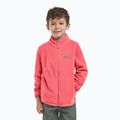 Dětská fleecová mikina Jack Wolfskin Taunus sunset coral 10