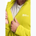 Pánská mikinaJack Wolfskin Prelight Full Zip chartreuse 5