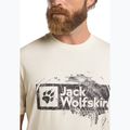 Pánské tričko Jack Wolfskin Jack Wolfskin Brand T wood cotton white 4