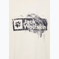 Pánské tričko Jack Wolfskin Jack Wolfskin Brand T wood cotton white 7
