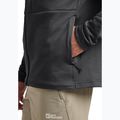 Pánská fleecová mikina Jack Wolfskin Kolbenberg s kapucí a zipem phantom 5