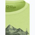 Dětské tričko Jack Wolfskin Hiking Graphic Cool Matcha Print 7