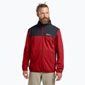 Pánská softshellová bunda Jack Wolfskin Feldberg Hoody adrenaline red