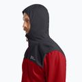 Pánská softshellová bunda Jack Wolfskin Feldberg Hoody adrenaline red 4