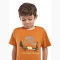 Dětské tričko Jack Wolfskin  Graphic Cotton T print soft amber 4